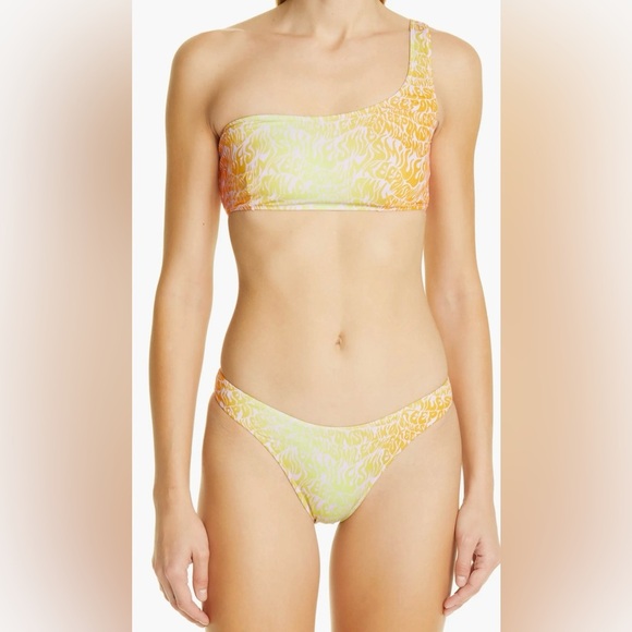 Stella McCartney Smile One-Shoulder Bikini Top - Picture 5 of 9